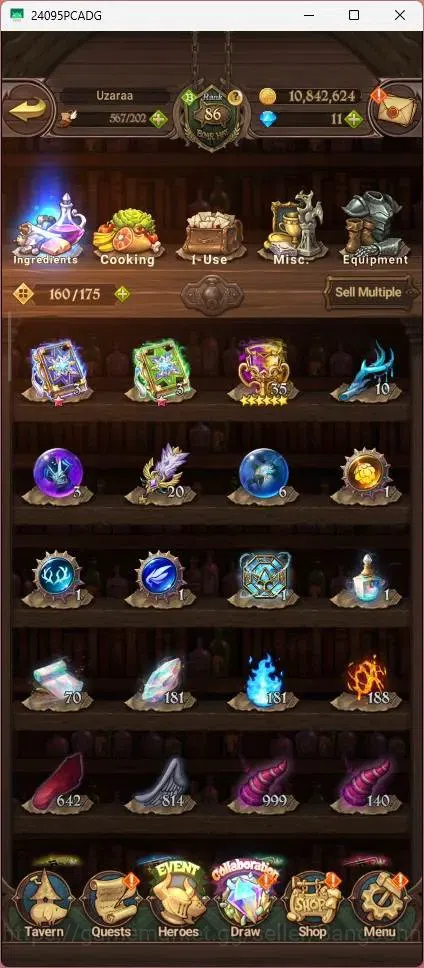 The Seven Deadly Sins: Grand Cross Accounts Endgame Global |4.43M CC|89 LS|LR Mesis 6/6|UR Menor 2/6,KOP Tristan 1/6,Skuld 10