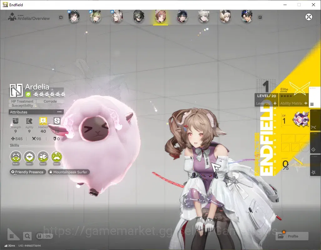 Arknights: Endfield Accounts ASIA | Lv 42 | 4 SSR (1 Limit) + 8 (*6 Weapon) | M image 4