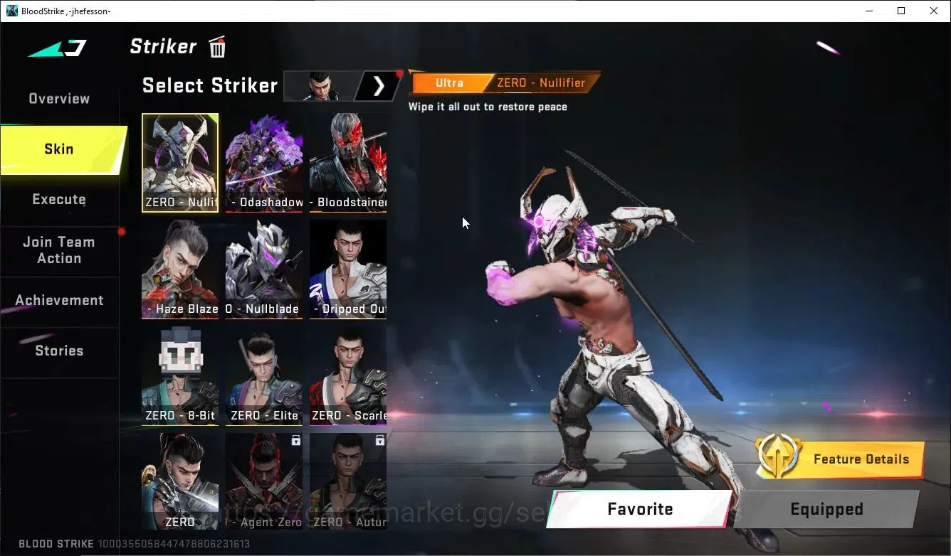 Blood Strike Accounts Asia|1EVO [Lv5 MP5-Guard]+12 ETERNAL[Emma,Hank,Kra image 14