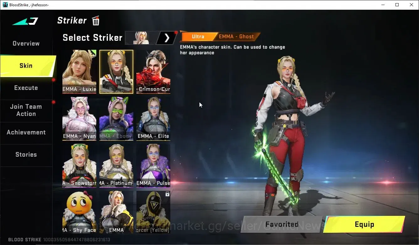 Blood Strike Accounts Asia|1EVO [Lv5 MP5-Guard]+12 ETERNAL[Emma,Hank,Kra image 18