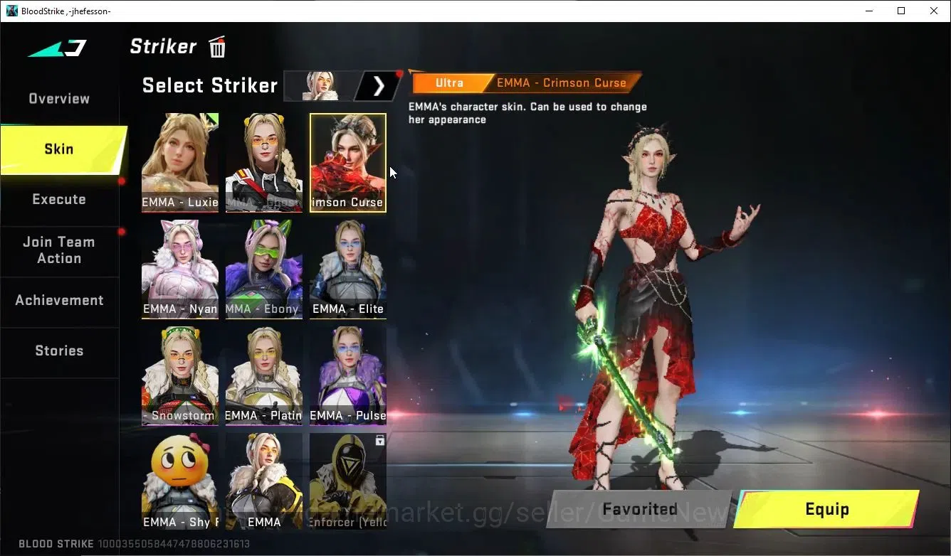 Blood Strike Accounts Asia|1EVO [Lv5 MP5-Guard]+12 ETERNAL[Emma,Hank,Kra image 19