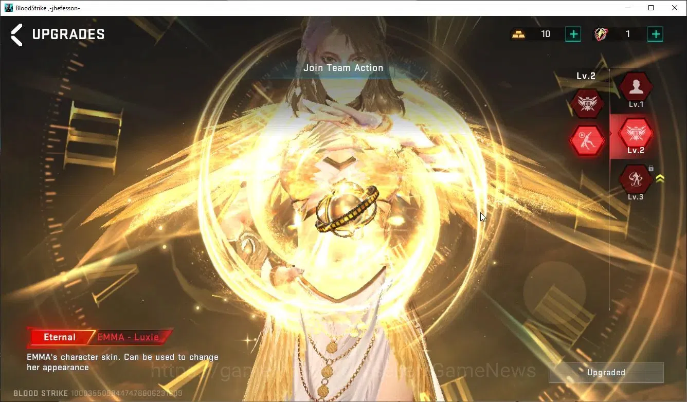 Blood Strike Accounts Asia|1EVO [Lv5 MP5-Guard]+12 ETERNAL[Emma,Hank,Kra image 4
