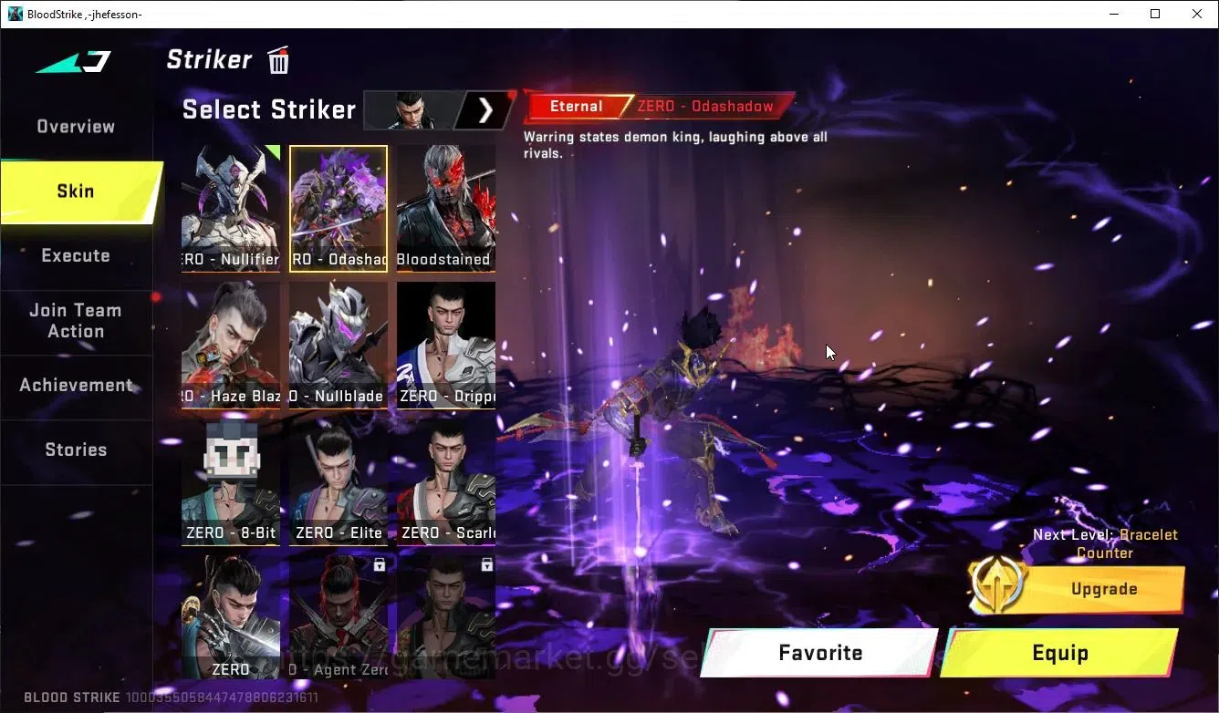 Blood Strike Accounts Asia|1EVO [Lv5 MP5-Guard]+12 ETERNAL[Emma,Hank,Kra image 7