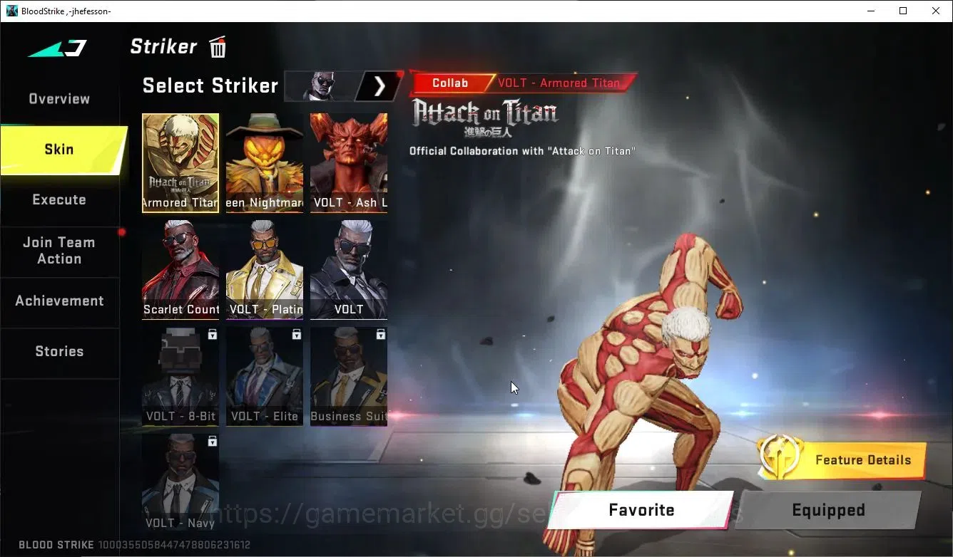 Blood Strike Accounts Asia|1EVO [Lv5 MP5-Guard]+12 ETERNAL[Emma,Hank,Kra image 8