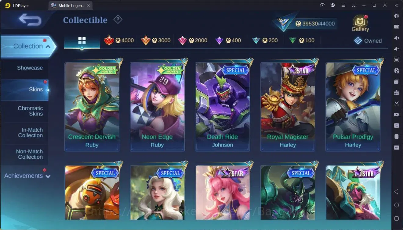 Mobile Legends: Bang Bang Accounts Collector Global |Hero 132|Skin 206|Expert|Luckybox Odette|CC Natalia|Spongebob 14