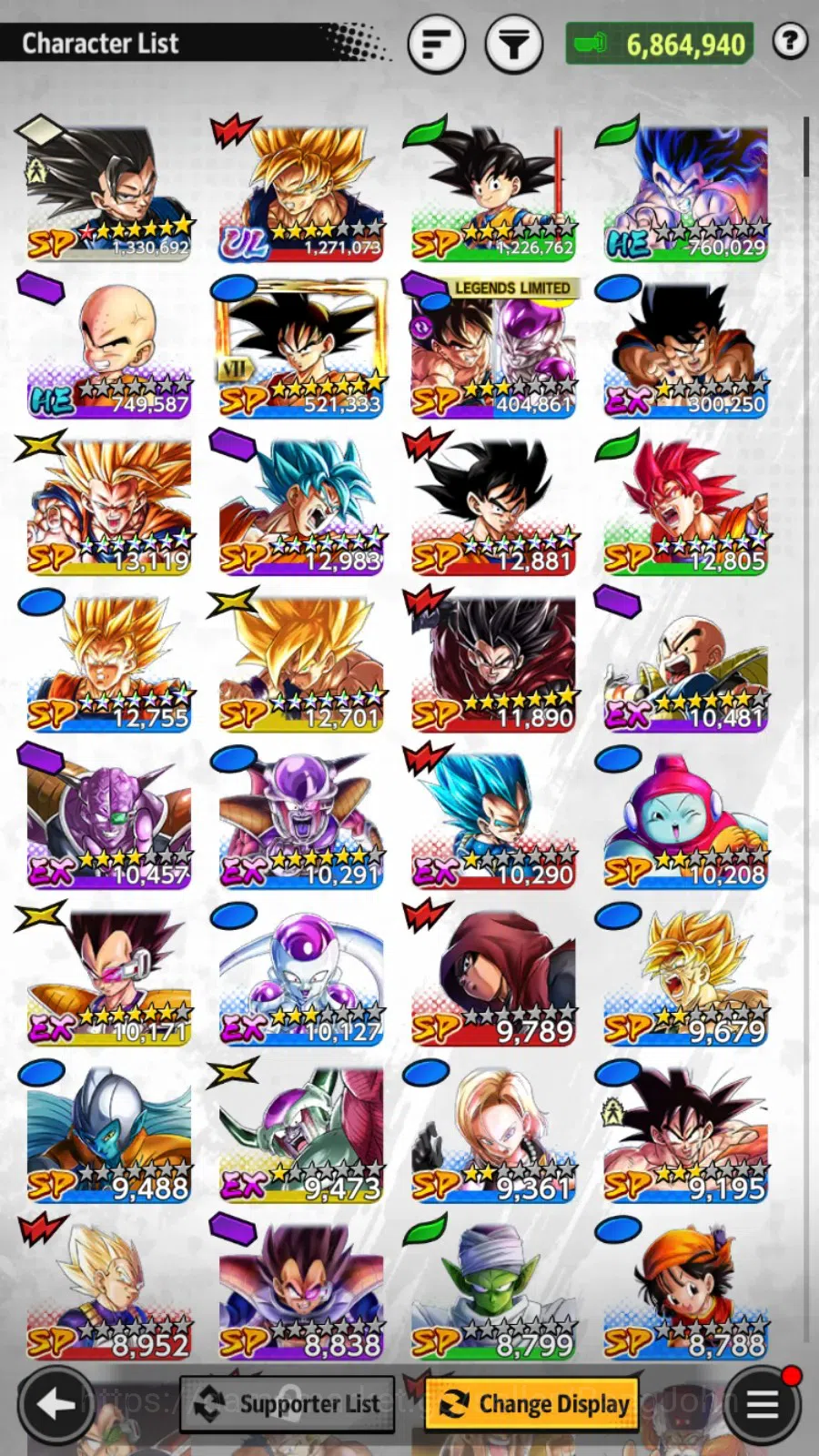 Dragon Ball Legends Accounts Android | Lvl 144| 6.8M Total Power|50K CC|1 UL|UL image 2