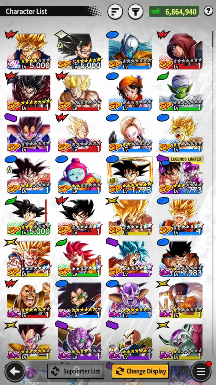 Dragon Ball Legends Accounts Android | Lvl 144| 6.8M Total Power|50K CC|1 UL|UL image 3