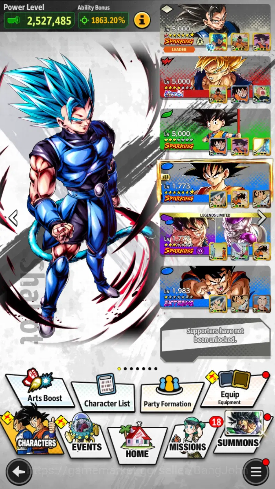 Dragon Ball Legends Accounts Android | Lvl 144| 6.8M Total Power|50K CC|1 UL|UL image 4
