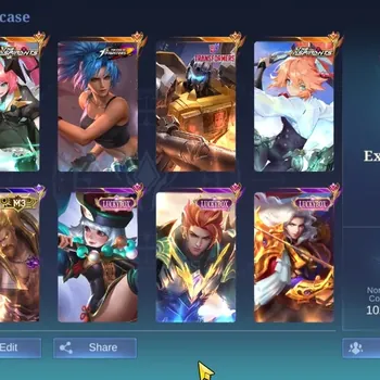 Mobile Legends: Bang Bang Accounts Collector Hero133 Skin338|High Immo 107|Aspirants Fanny&Layla,TF Roger,KoF Karina,5