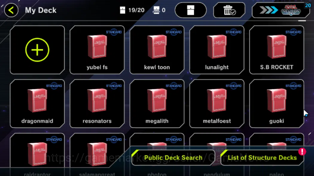 Yu-Gi-Oh! Master Duel Accounts Lv 18|19 Deck|YubelFs,KewlToon,LunaLight,S.B ROCKE image 2