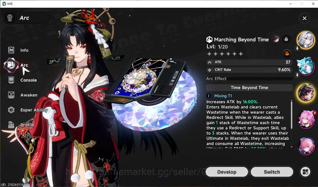 Neverness to Everness Accounts GLOBAL America |HL 3| 1 SSR Hotori + Signature +1S image 2