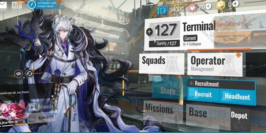 Arknights Accounts Starter Lv 1 | Fresh Starter | 1 Limited | SilverAsh the Reignfrost | Terminal 0-1 | Check SS |(AK1508) 1