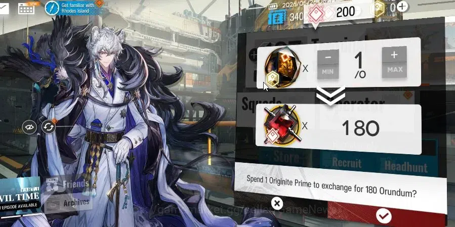 Arknights Accounts Starter Lv 1 | Fresh Starter | 1 Limited | SilverAsh the Reignfrost | Terminal 0-1 | Check SS |(AK1508) 2