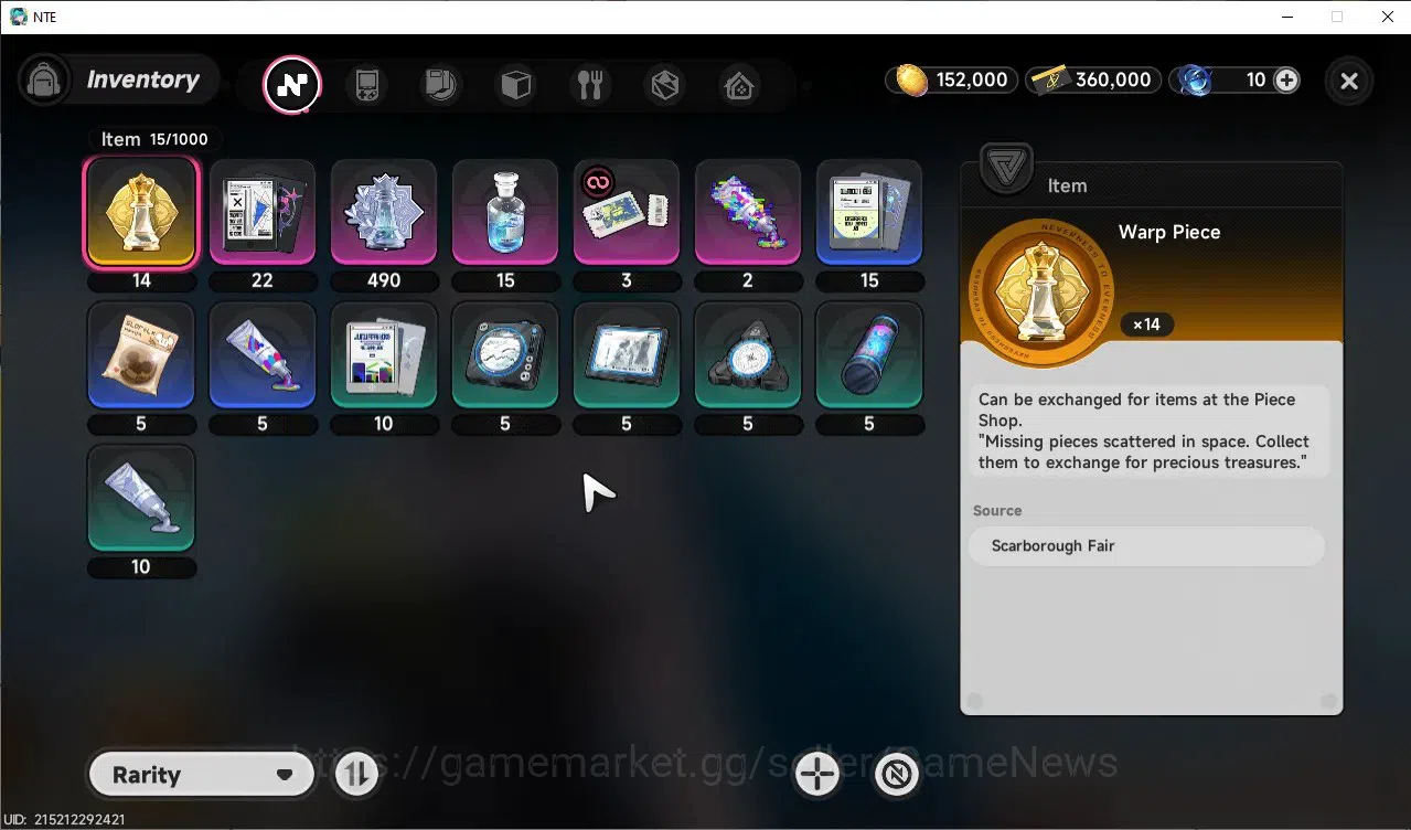 Neverness to Everness Accounts GLOBAL Southeast Asia|HL 3|5 S-Class (Lacrimosa,Ho image 12