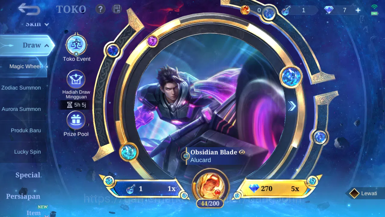 Mobile Legends: Bang Bang Accounts Others Hero 131 | skin 232 | star annual hayabusa | rising lolita | epic yss | epic 20