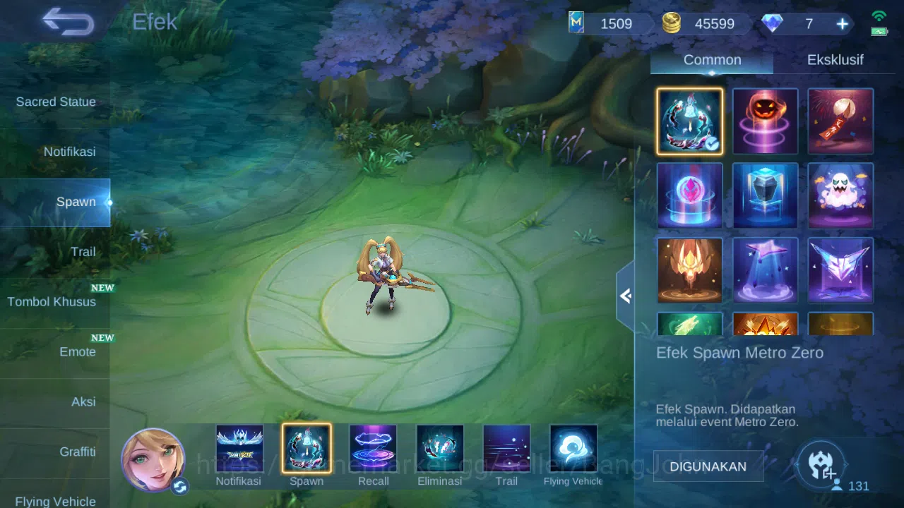 Mobile Legends: Bang Bang Accounts Others Hero 131 | skin 232 | star annual hayabusa | rising lolita | epic yss | epic 8