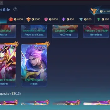 Mobile Legends: Bang Bang Collector GLOBAL Hero 132 Skin 462|Legend freya|Allstar mosk image 1