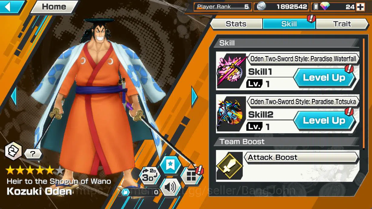 One Piece Bounty Rush Accounts GLOBAL | EX1  | borsalino, Doc v, Nightmare Luffy, image 6