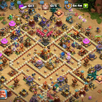 Clash of Clans Accounts Others |Fancied|TH16-EXP 205||HERO 93•87•59•70•42•9