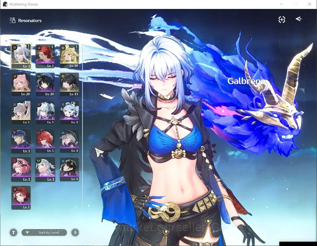 Wuthering Waves Accounts SEA | UL 11 | 2 Limited | [Galbrena,Hiyuki] | Data image 2