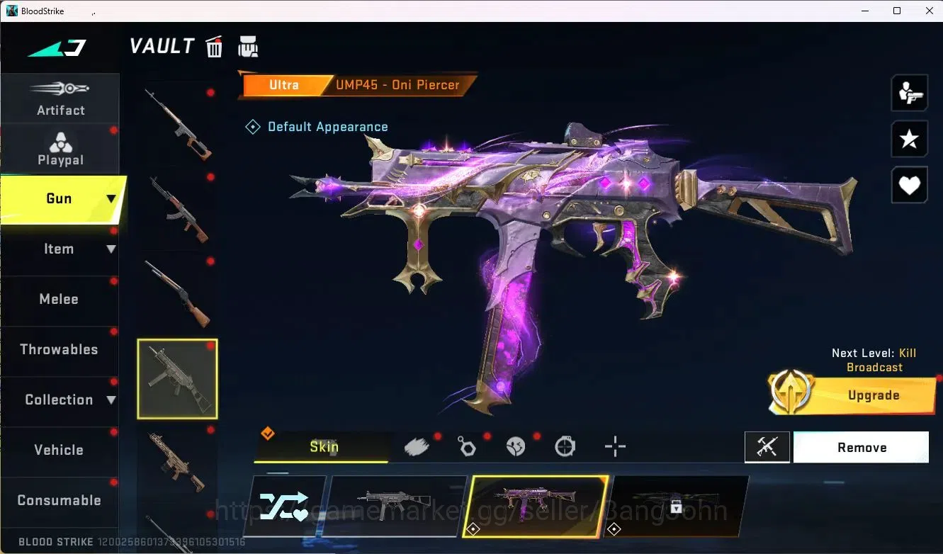 Blood Strike Accounts ASIA | Eternal ZERO Odashadow|3 Ultra Guns|6 Legen image 10