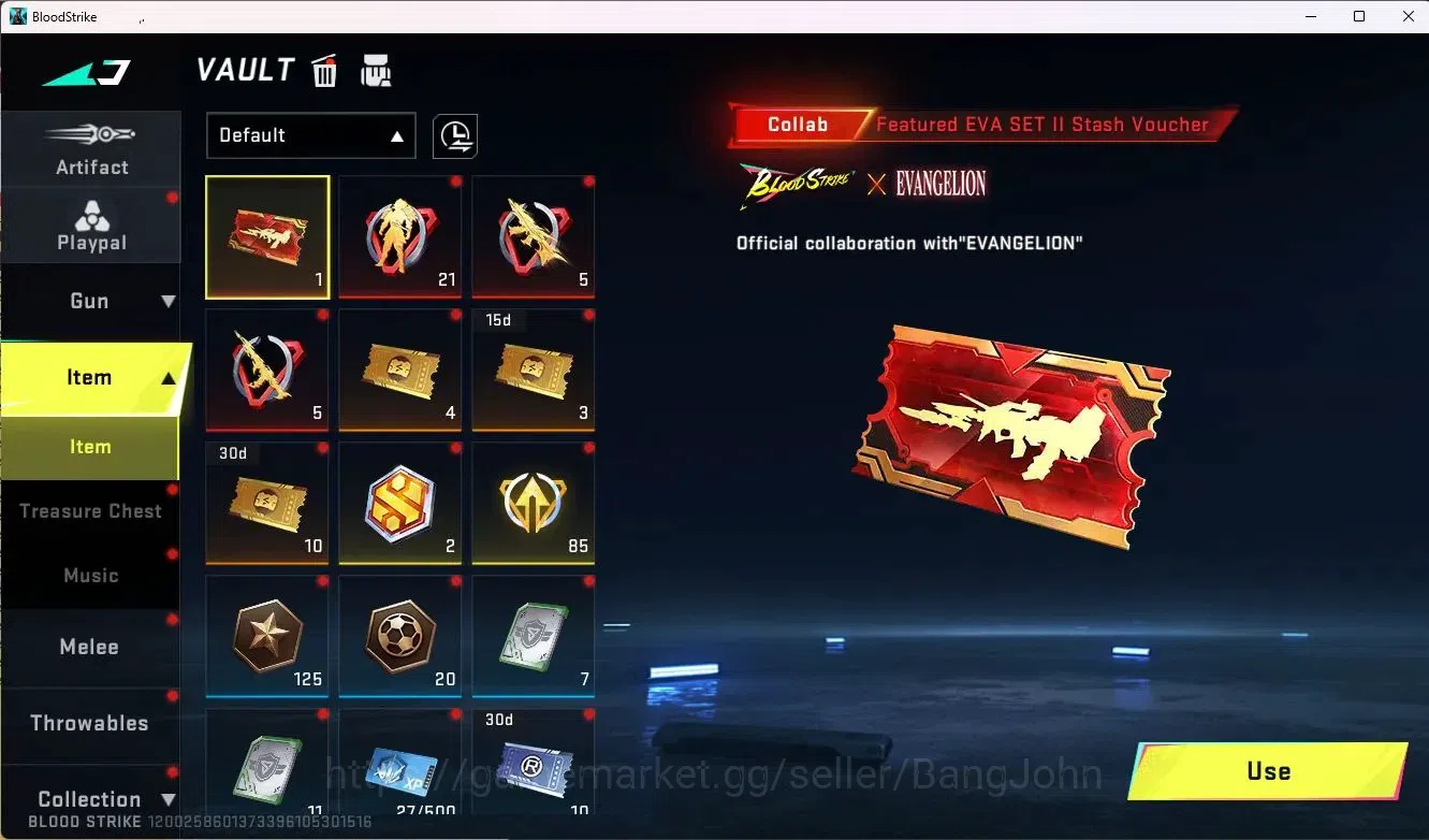 Blood Strike Accounts ASIA | Eternal ZERO Odashadow|3 Ultra Guns|6 Legen image 11