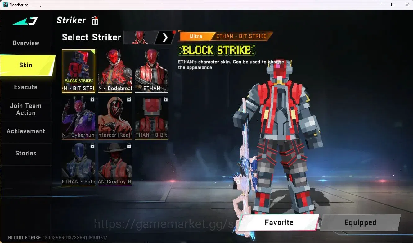 Blood Strike Accounts ASIA | Eternal ZERO Odashadow|3 Ultra Guns|6 Legen image 14