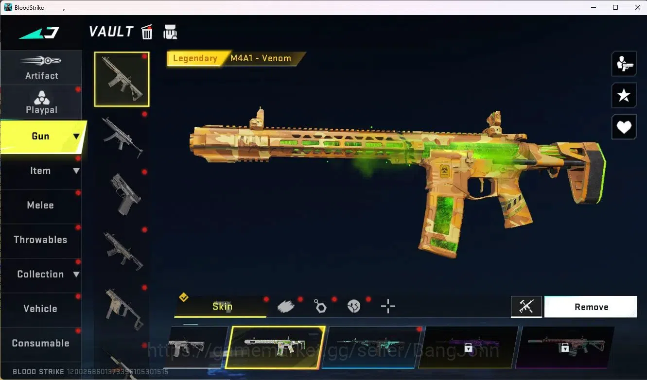 Blood Strike Accounts ASIA | Eternal ZERO Odashadow|3 Ultra Guns|6 Legen image 2