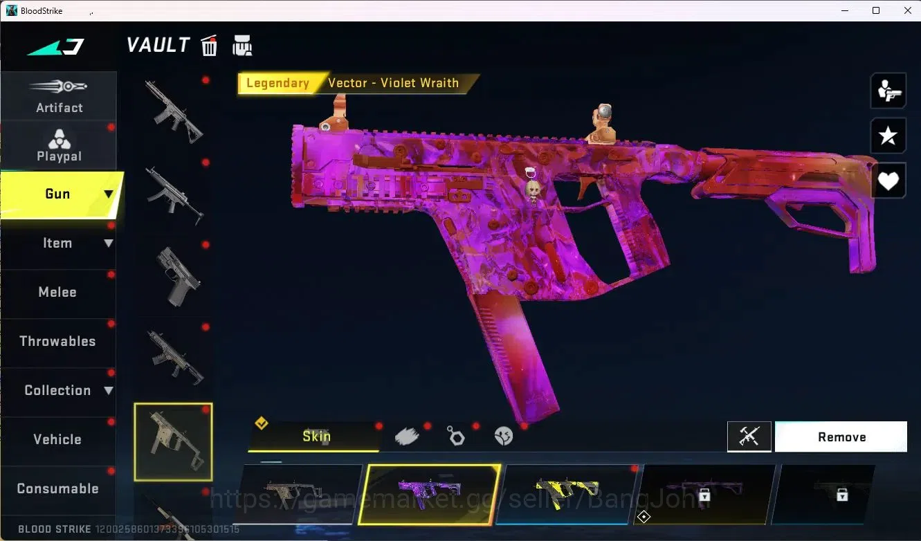 Blood Strike Accounts ASIA | Eternal ZERO Odashadow|3 Ultra Guns|6 Legen image 4