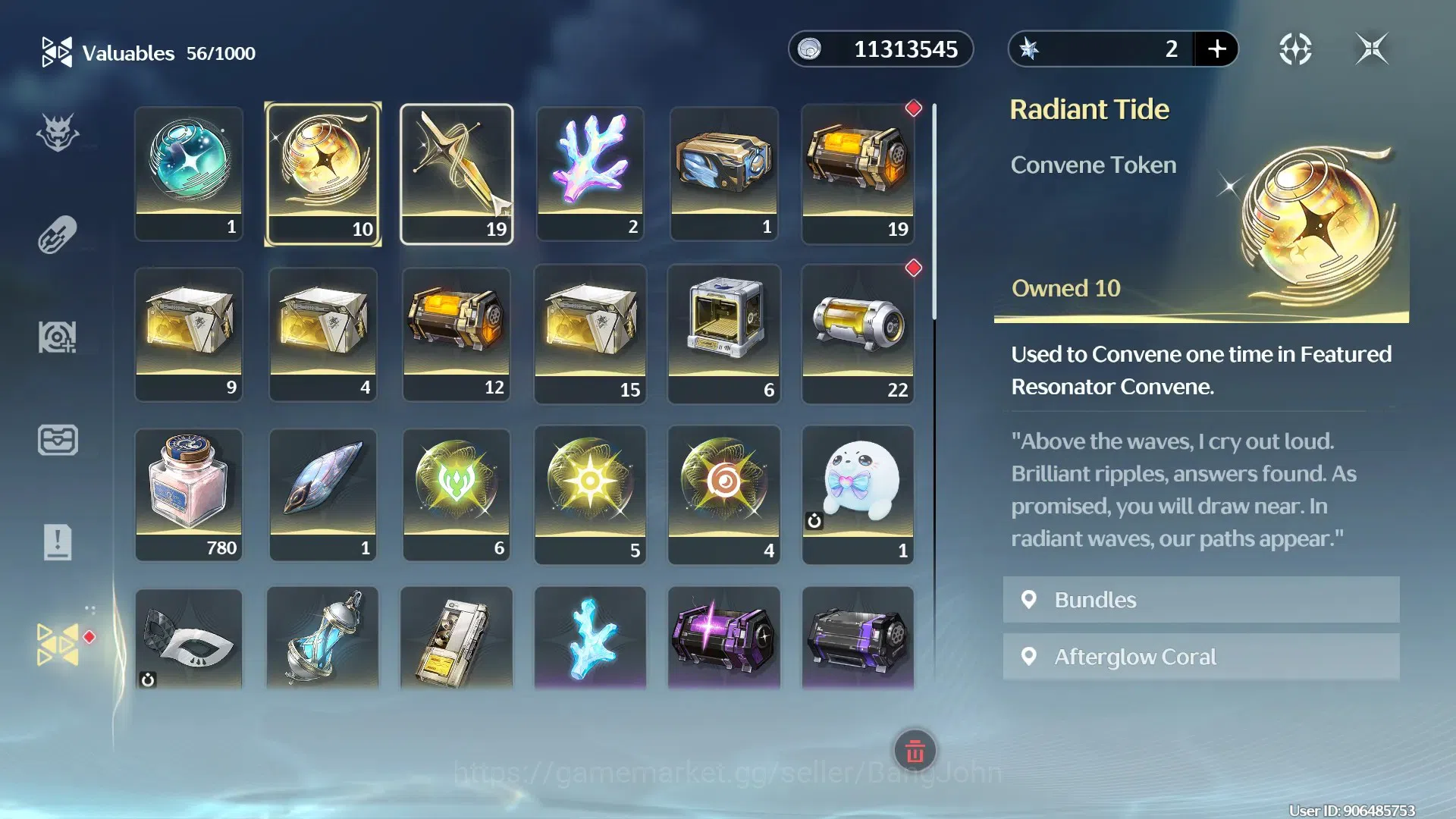 Wuthering Waves Accounts SEA |UL 48 |Premium Team=Lucy|1 Limit Lynae|Lucy R image 12