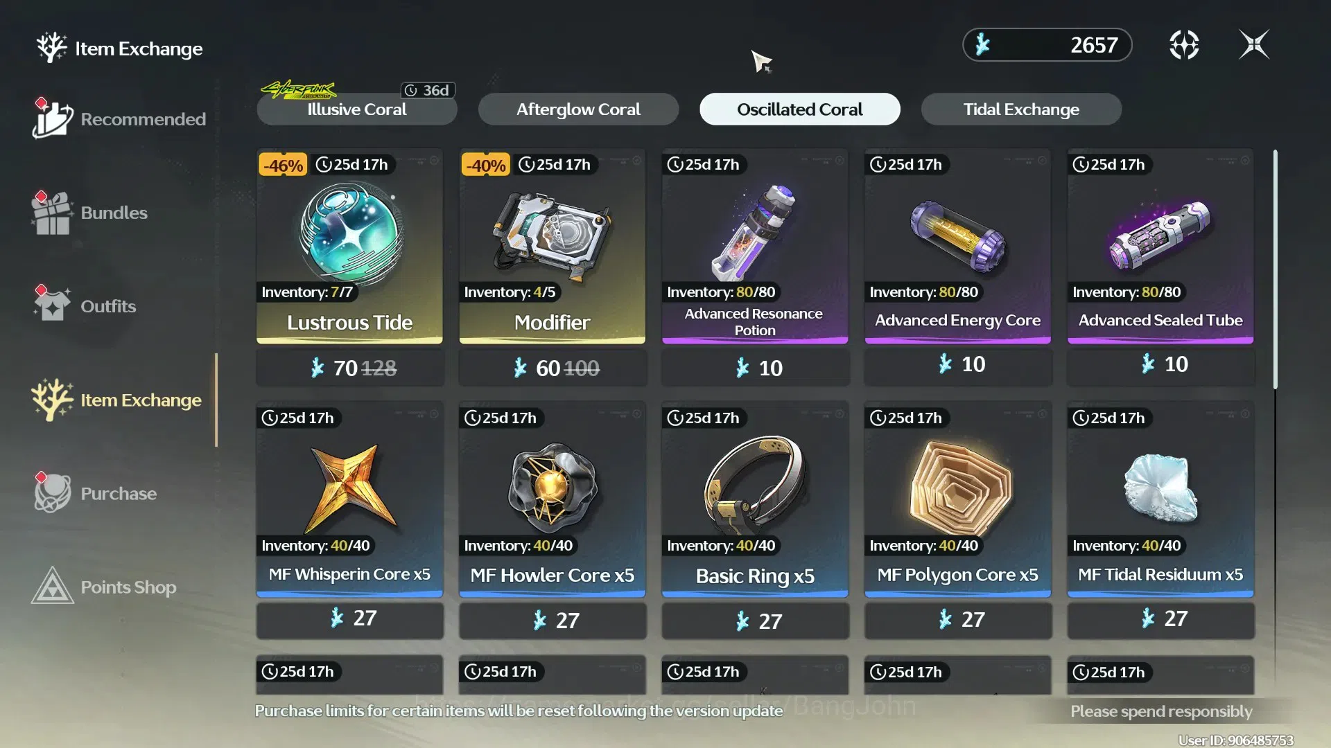 Wuthering Waves Accounts SEA |UL 48 |Premium Team=Lucy|1 Limit Lynae|Lucy R image 15