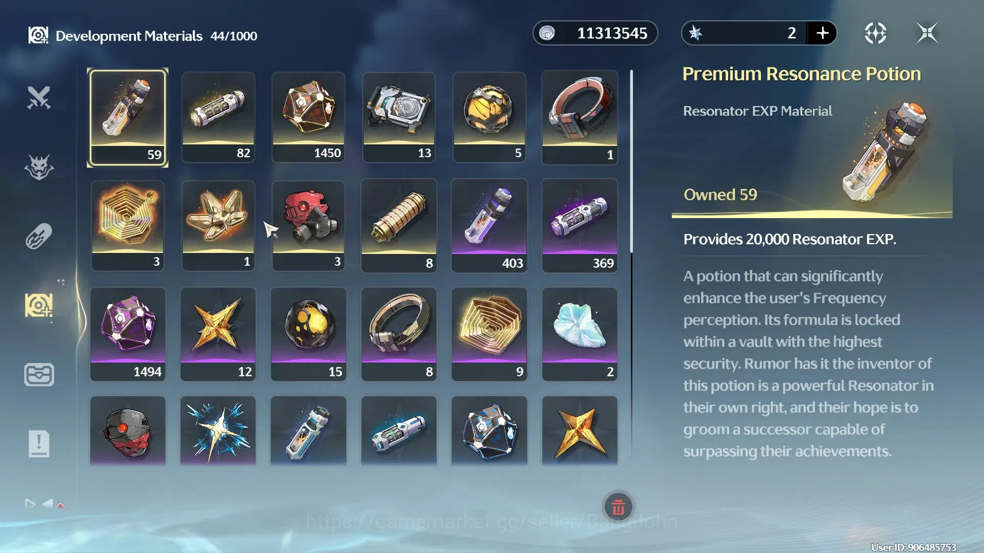 Wuthering Waves Accounts SEA |UL 48 |Premium Team=Lucy|1 Limit Lynae|Lucy R image 9