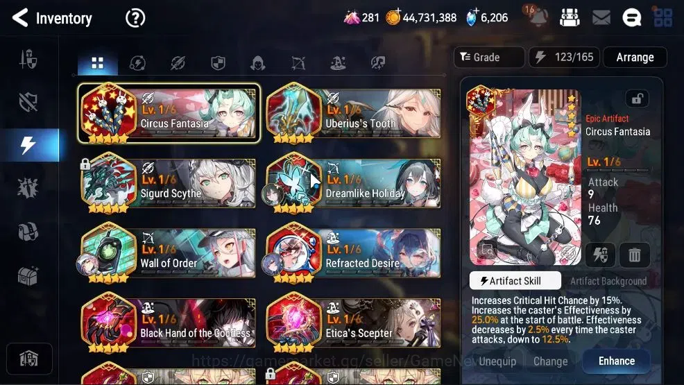 Epic Seven Accounts GLOBAL Verif|New Era|6 ML(Schol Nurse Yulha,WOTM T image 17