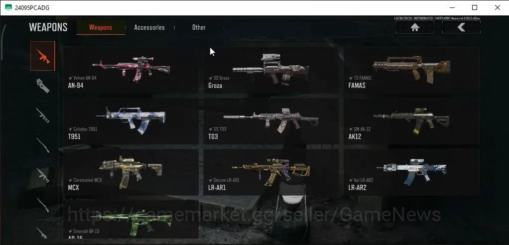 Arena Breakout Accounts High Value MOBILE|Lvl 30|SV 59M|CV 33.5M|Decree LR-AR1,Koi LR-AR2,Decree VSS,P Balaclava,RS AKM,KP 11