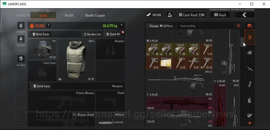 Arena Breakout Accounts High Value MOBILE|Lvl 30|SV 59M|CV 33.5M|Decree LR-AR1,Koi LR-AR2,Decree VSS,P Balaclava,RS AKM,KP 5