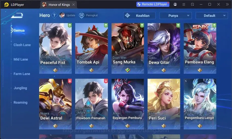 Honor of Kings Accounts Global | 55H 42S | LEGEND Wukong, LEGEND Lady Sun  image 6