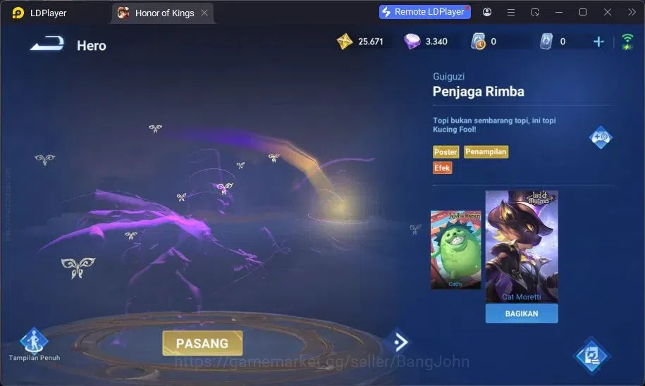 Honor of Kings Accounts Global | 55H 42S | LEGEND Wukong, LEGEND Lady Sun  image 8