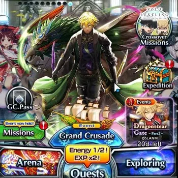 Grand Summoners Accounts End-Game Global|Rank 65|12 Ascend+6 TW|(DL Rimuru,E Milim,Y Kenpaku,Jong-In,Reimu,Vox)+TW WH Fen