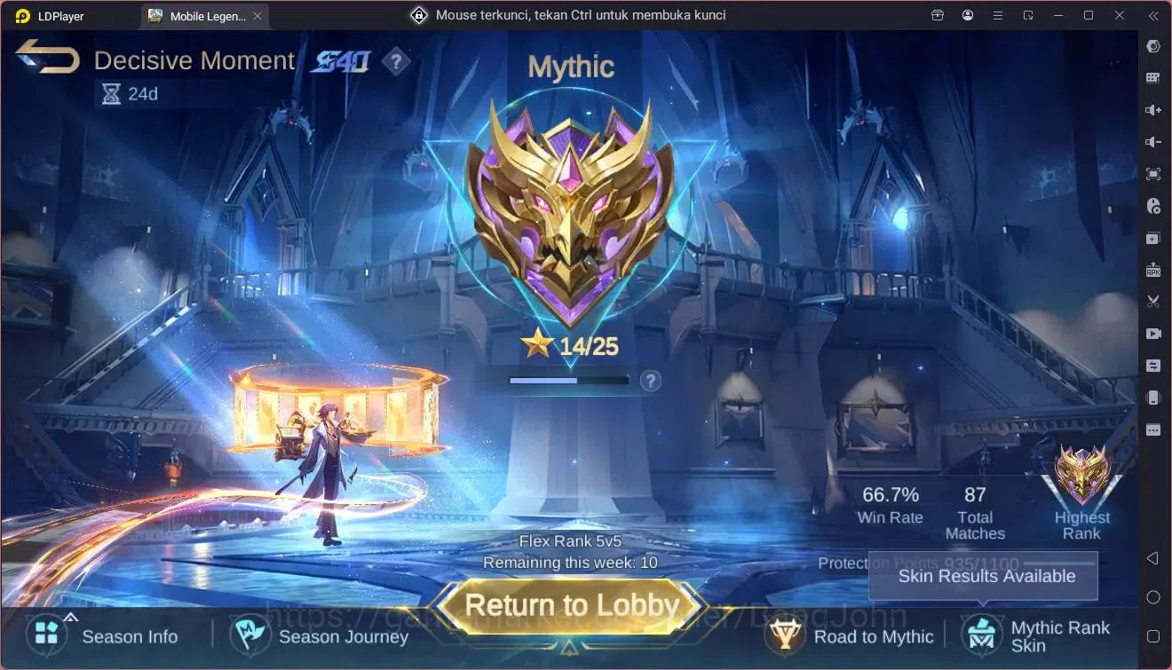Mobile Legends: Bang Bang Accounts Global|Hero 106|Skin 182|Renowned|Transformers Rog image 9