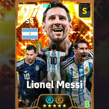 eFootball Accounts Starter Big time Messi world cup | support android & ios | with random players
