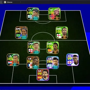 eFootball Accounts Legends & Iconic Players Mobile |PW 3178|Bigtime Desally,Ronaldinho|Epic