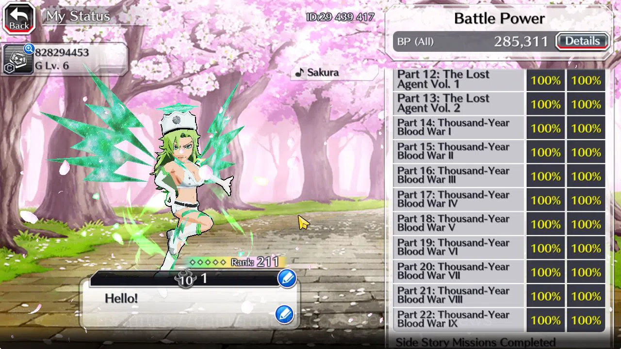 Bleach: Brave Souls Accounts [GLOBAL]22K Orbs|GiseleGe,Candice TYBW26,Uryu TYBW image 18