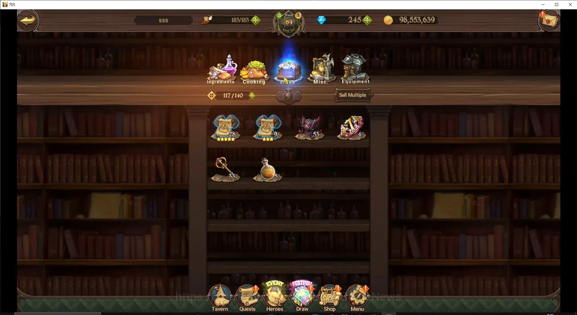 The Seven Deadly Sins: Grand Cross Accounts Asia|3,5M CC|245 DM+201 LS|4 LR+10 UR+Collab ReZer image 18