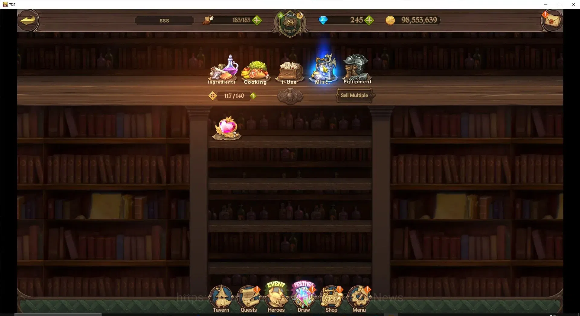 The Seven Deadly Sins: Grand Cross Accounts Asia|3,5M CC|245 DM+201 LS|4 LR+10 UR+Collab ReZer image 19
