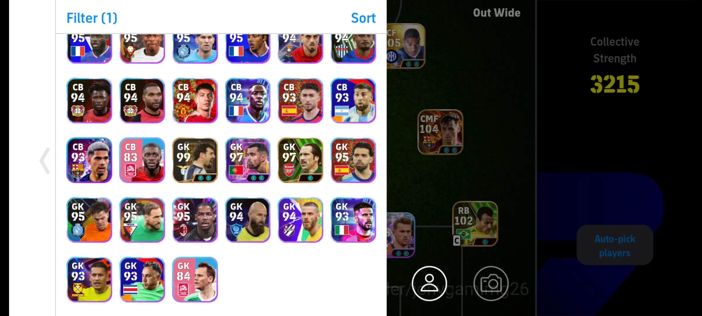 eFootball Accounts Elite eFootball Account | 3215 Strength | Top CF 1 image 7