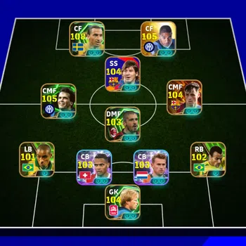 eFootball Legends & Iconic Players Elite eFootball Account | 3215 Strength | Top CF 1 image 1