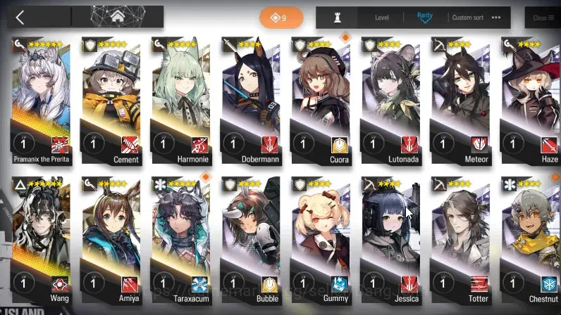 Arknights Accounts Starter Global|Lv1|Fresh Starter 1 Limited (Wang,Pramanix the Prerita)|Story 0-1|AK016B 1