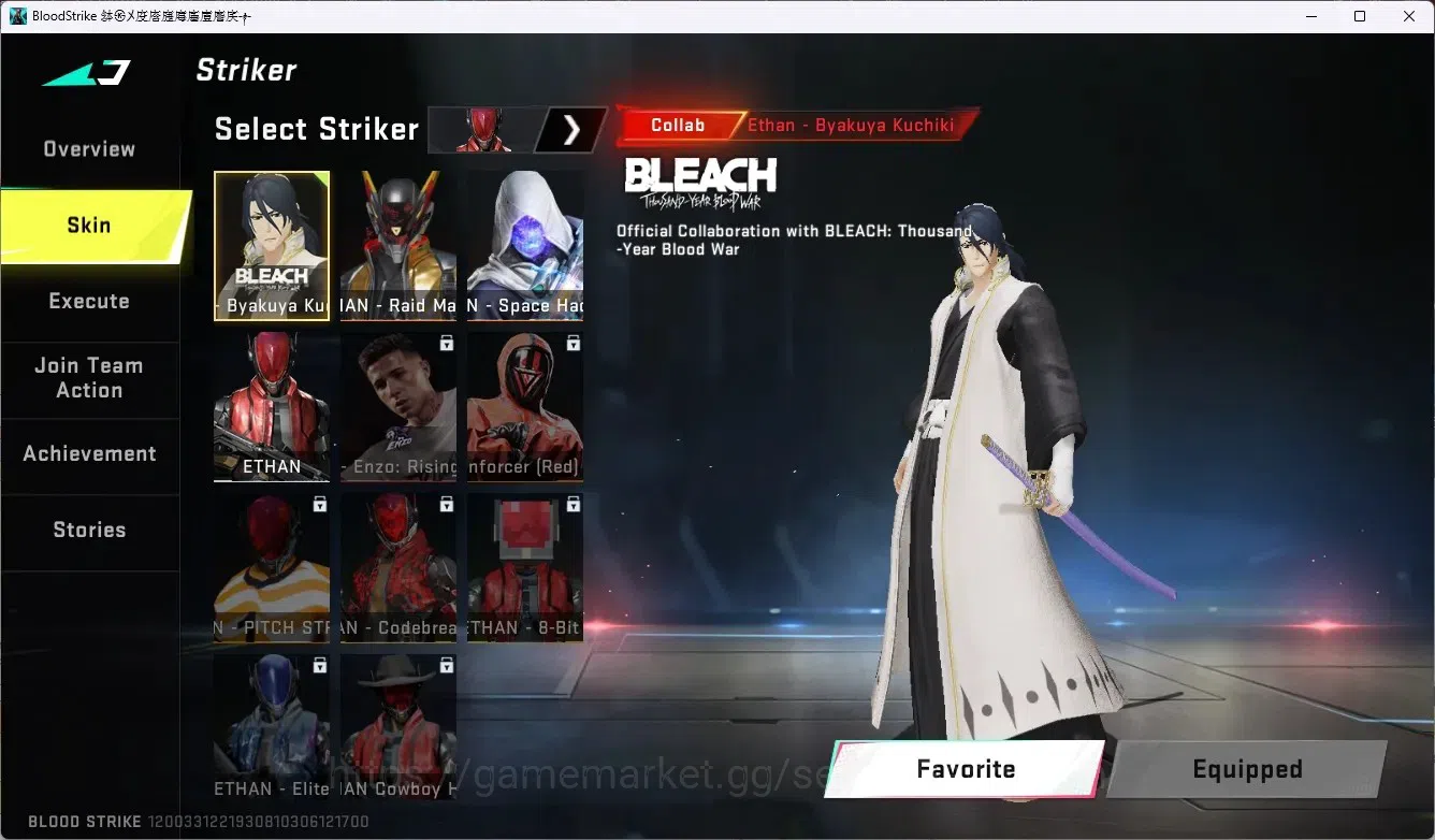 Blood Strike Accounts ASIA |1 BLEACH MCX-TENSA ZANGETSU|1 7DS AK47-SACRE image 7