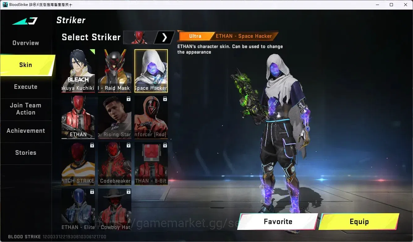 Blood Strike Accounts ASIA |1 BLEACH MCX-TENSA ZANGETSU|1 7DS AK47-SACRE image 9
