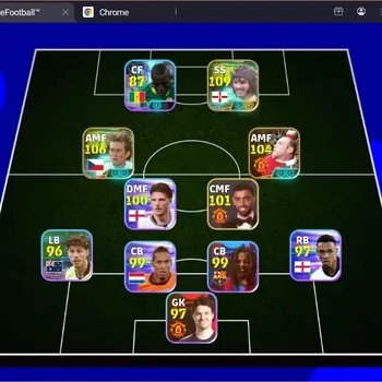 eFootball Accounts High-End Android|PW 3010|Epic George,Epic Rosicky,EPic Rooney,Shwt Messi,Epic Jackson,etc| EFB3823B